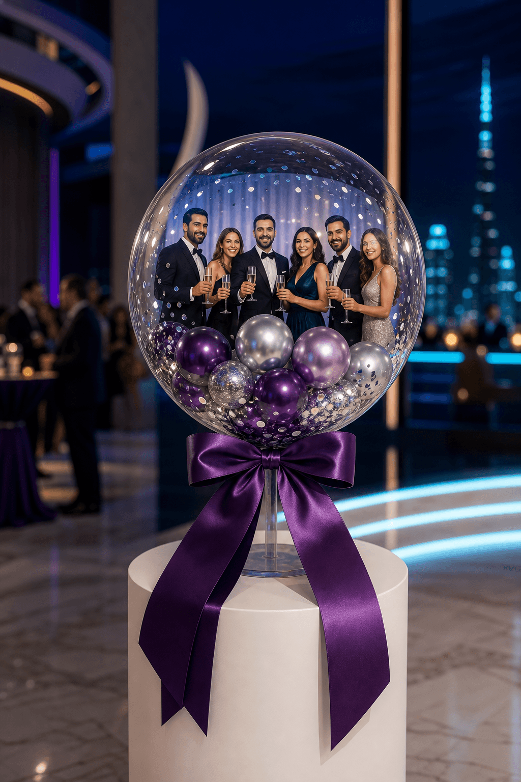 Events personalized photo balloon